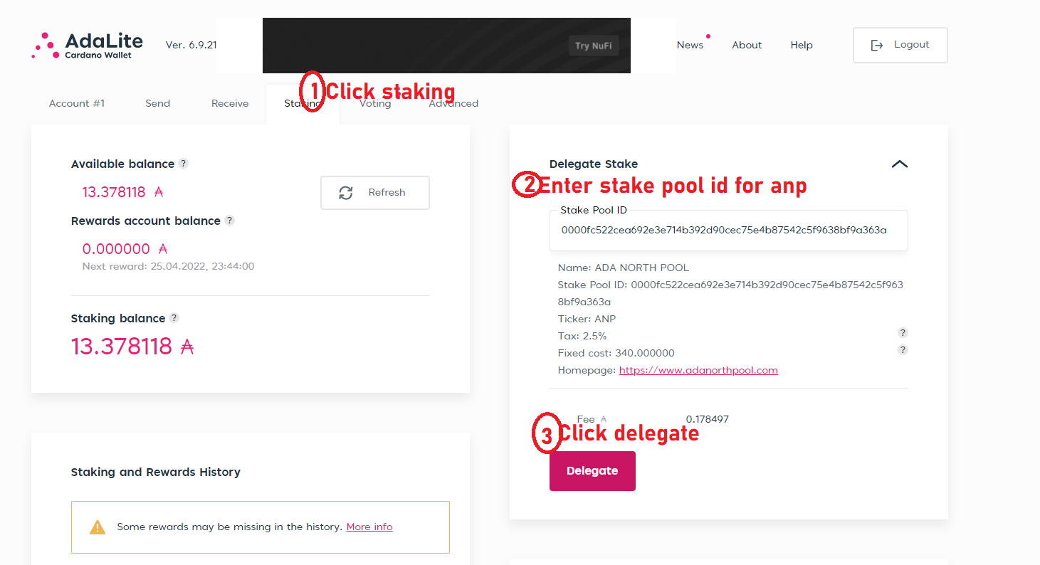 Delegation in Cardano Proof of Stake model – ADA North Pool